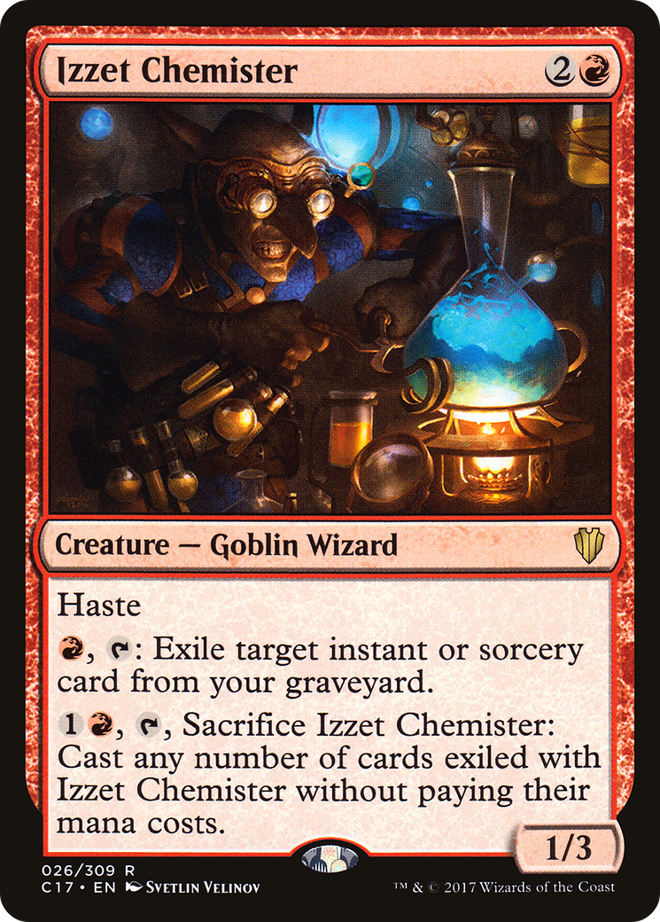 Izzet Chemister (026) - Commander 2017
