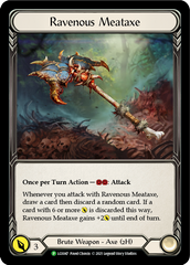 Ravenous Meataxe [LGS047] (Promo)  Cold Foil | Silver Goblin