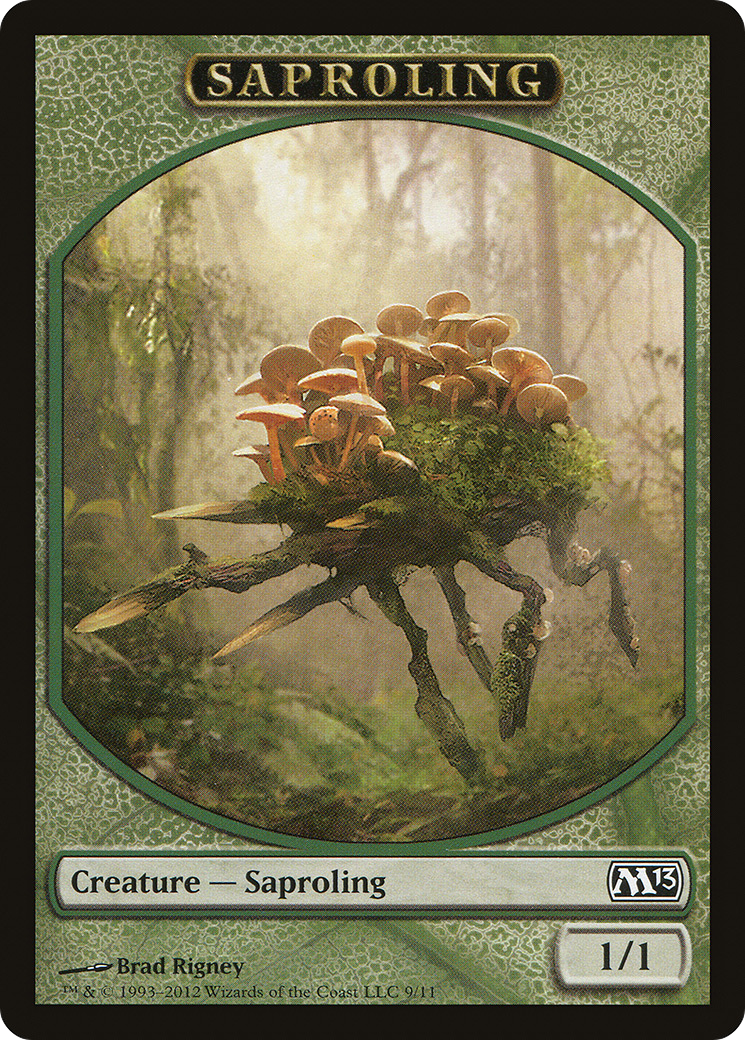 Saproling Token [Magic 2013 Tokens] | Silver Goblin