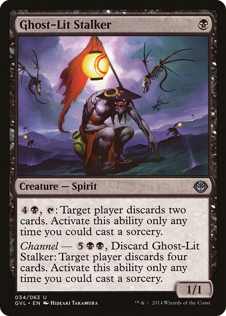 Ghost-Lit Stalker (034) - Duel Decks Anthology: Garruk vs. Liliana