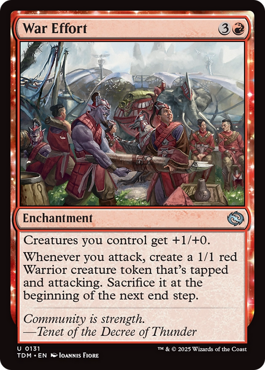 War Effort (131) - Tarkir: Dragonstorm