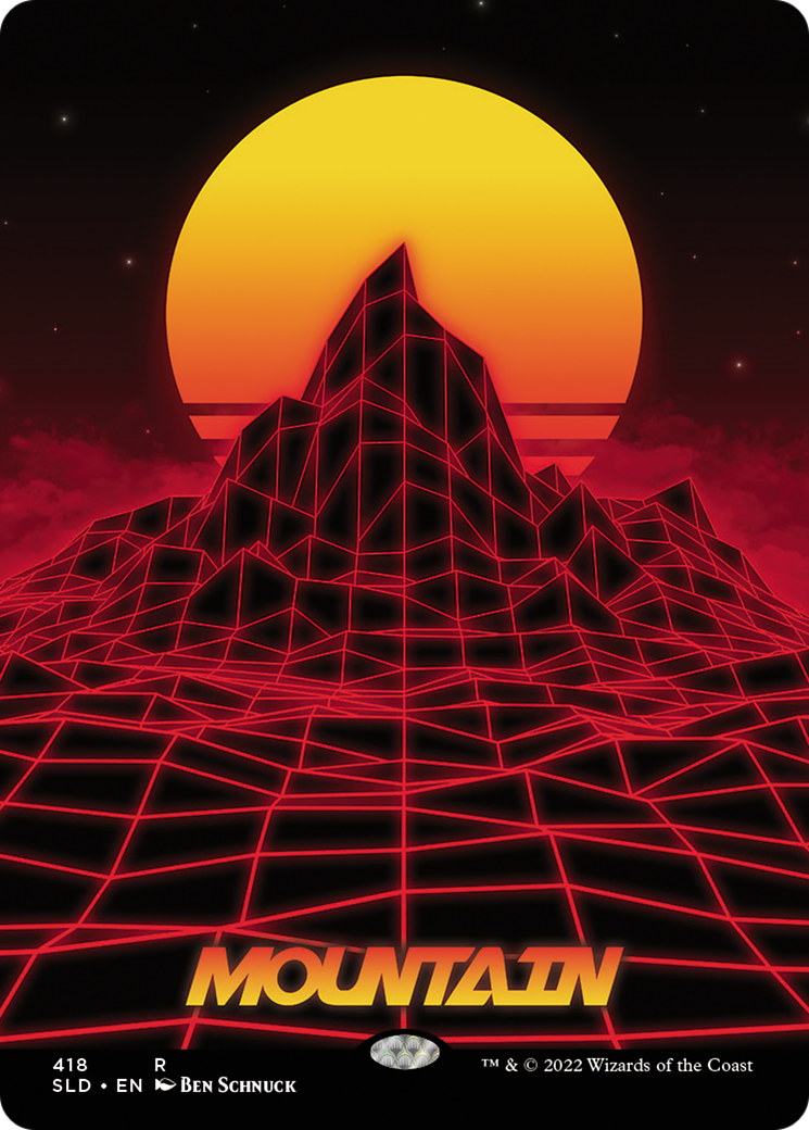 Mountain (418) Foil - Secret Lair Drop