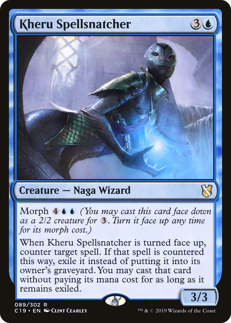 Kheru Spellsnatcher (089) - Commander 2019
