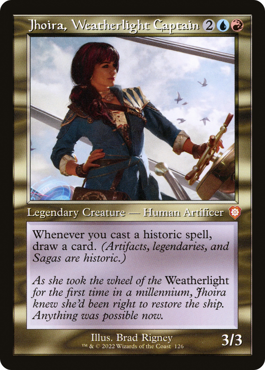 Jhoira, Weatherlight Captain (Retro) (126) - The Brothers' War Commander