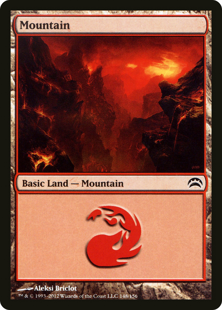 Mountain (148) Foil - Planechase 2012