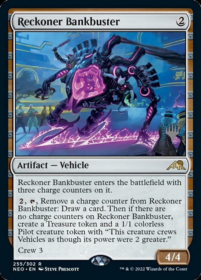 Reckoner Bankbuster (Promo Pack) [Kamigawa: Neon Dynasty Promos] | Silver Goblin