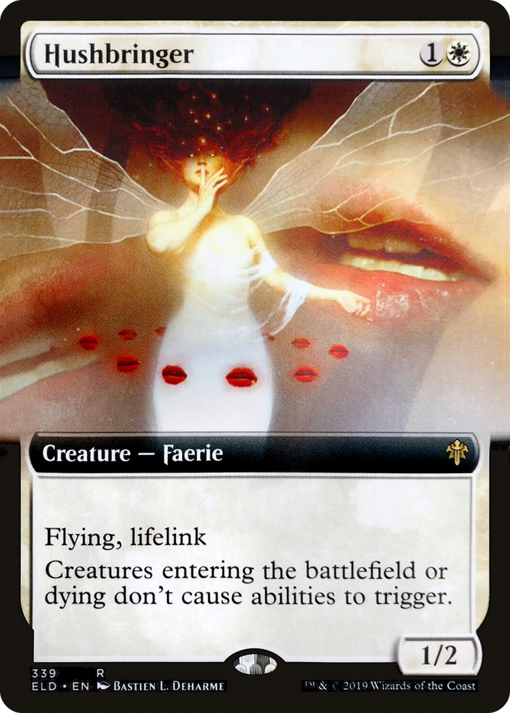 Hushbringer (Extended Art) (339) Foil - Throne of Eldraine