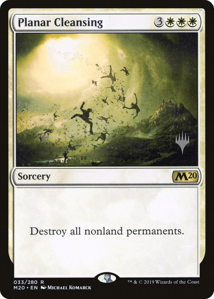 Planar Cleansing (033) Foil - Core Set 2020 Promos