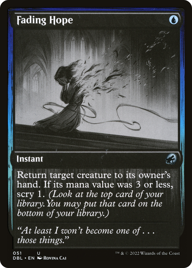 Fading Hope (051) - Innistrad: Double Feature