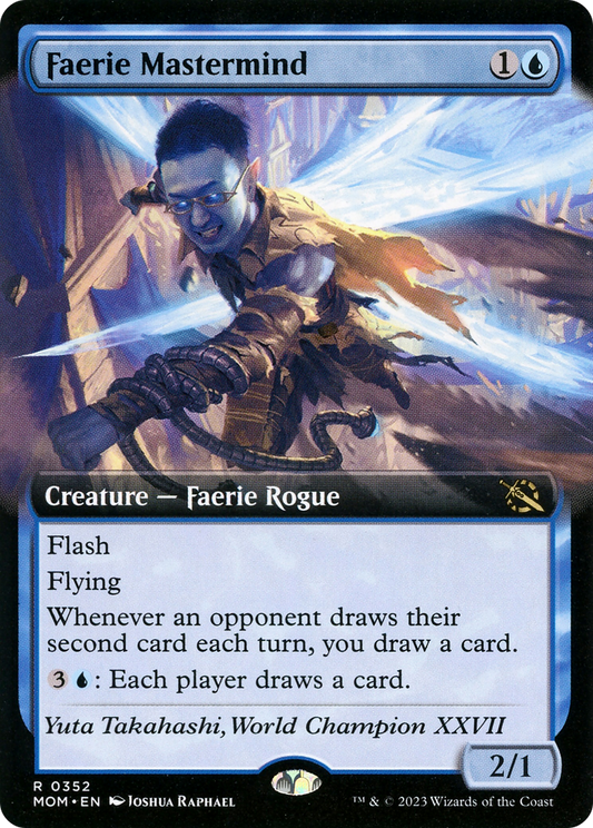 Faerie Mastermind (Extended Art) (352) - March of the Machine