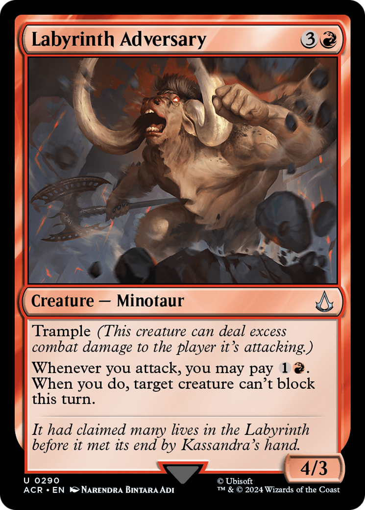Labyrinth Adversary (290) Foil - Assassin's Creed