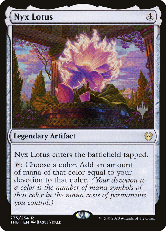Nyx Lotus (235) Foil - Theros Beyond Death Promos