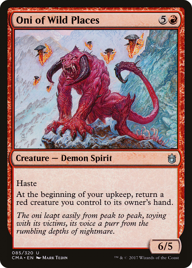 Oni of Wild Places (085) - Commander Anthology