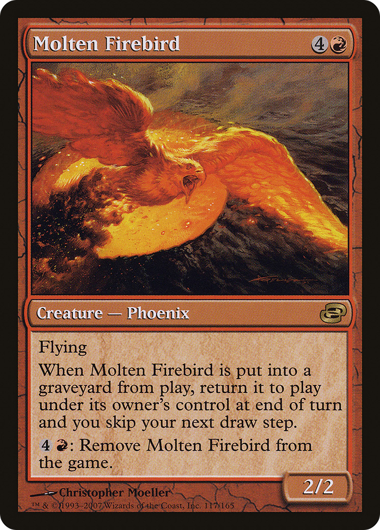 Molten Firebird (117) Foil - Planar Chaos