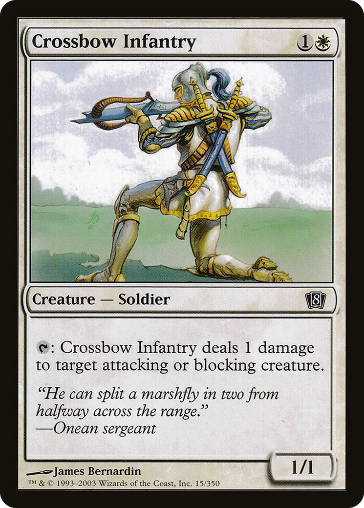 Crossbow Infantry (015) - Eighth Edition