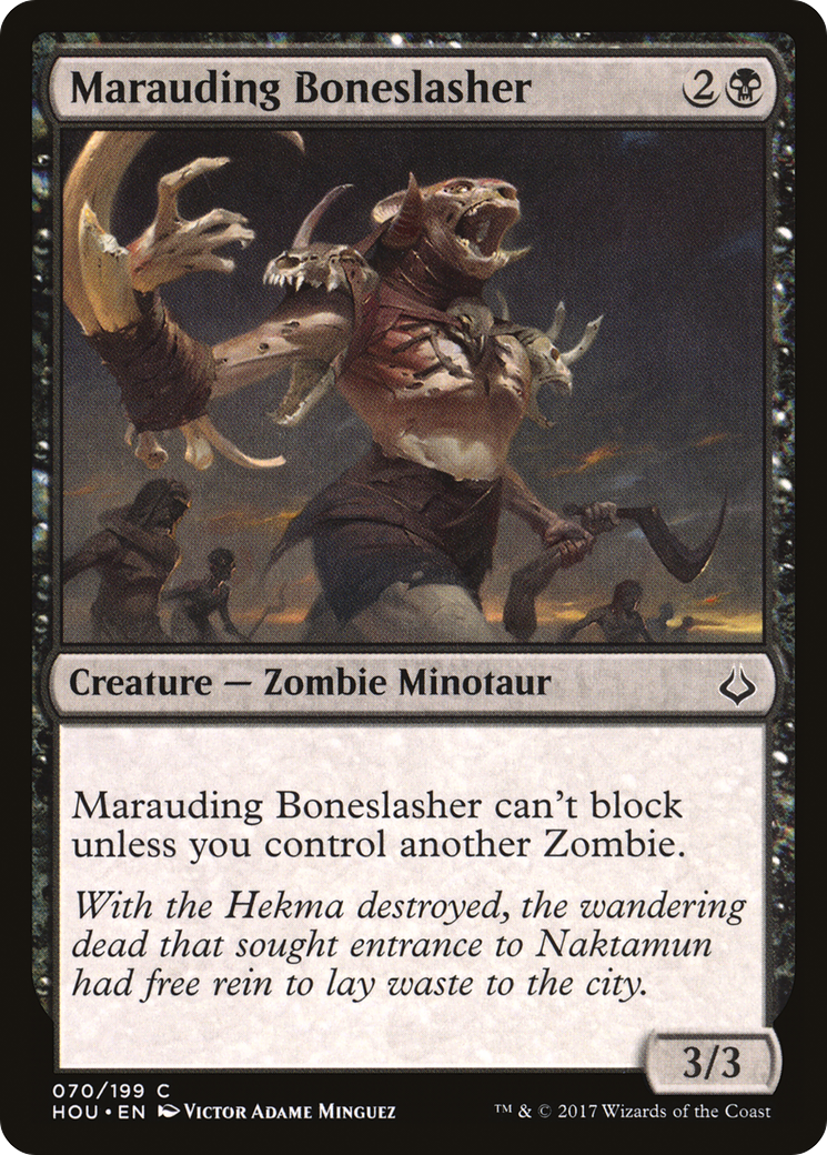 Marauding Boneslasher (070) - Hour of Devastation