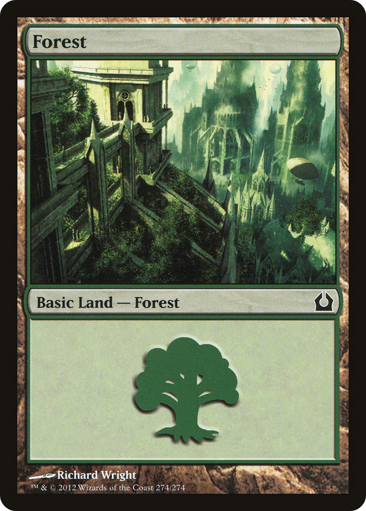 Forest (274) Foil - Return to Ravnica