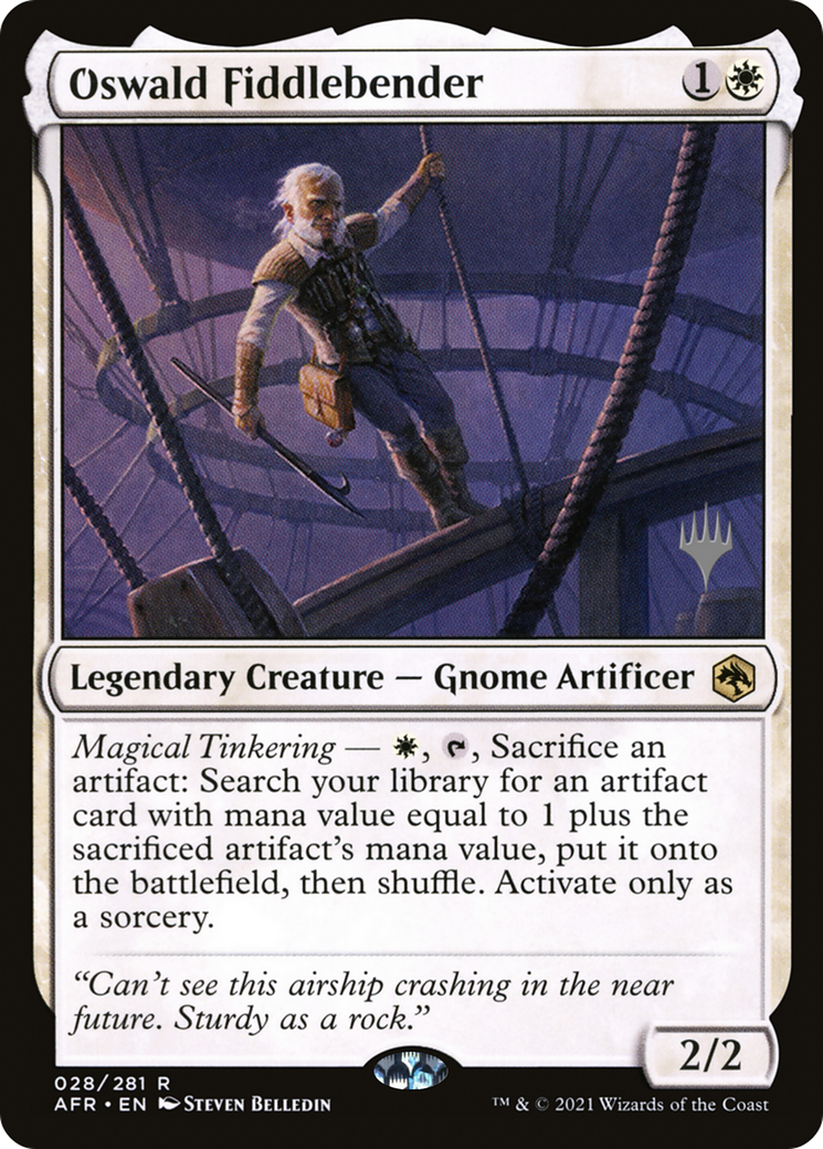 Oswald Fiddlebender (028) Foil - Adventures in the Forgotten Realms Promos