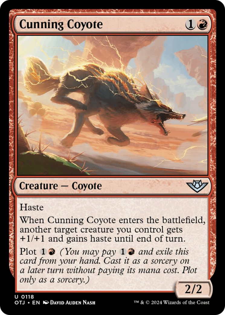 Cunning Coyote [Outlaws of Thunder Junction] | Silver Goblin