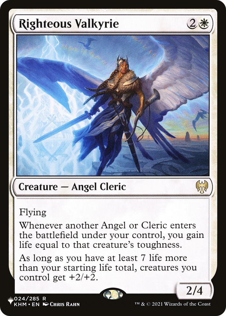 Righteous Valkyrie (KHM-24) Foil - The List