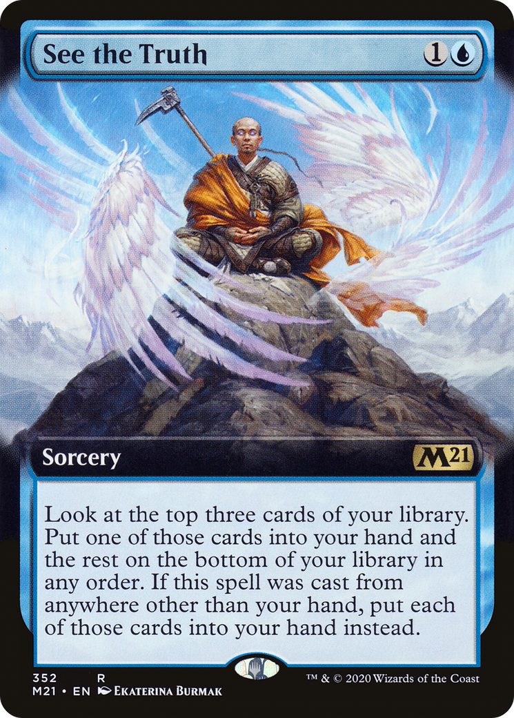 See the Truth (Extended Art) (352) Foil - Core Set 2021