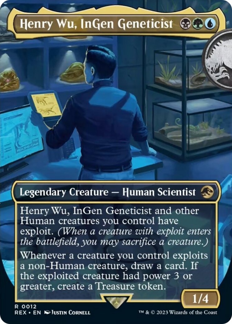 Henry Wu, InGen Geneticist (Borderless) [Jurassic World Collection] | Silver Goblin