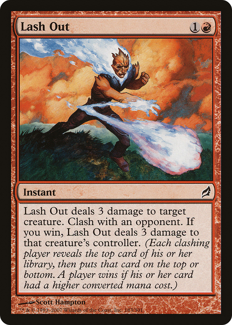 Lash Out (183) Foil - Lorwyn