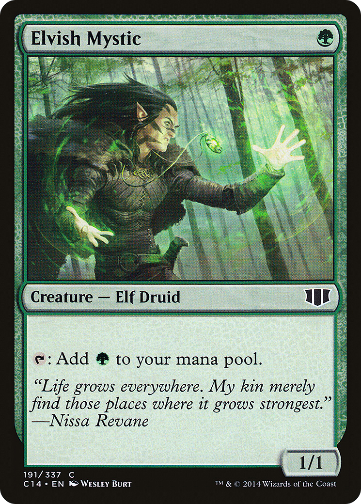 Elvish Mystic (191) - Commander 2014