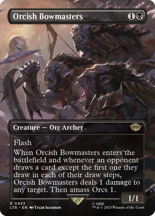 Orcish Bowmasters (Borderless) (433) - The Lord of the Rings: Tales of Middle-earth