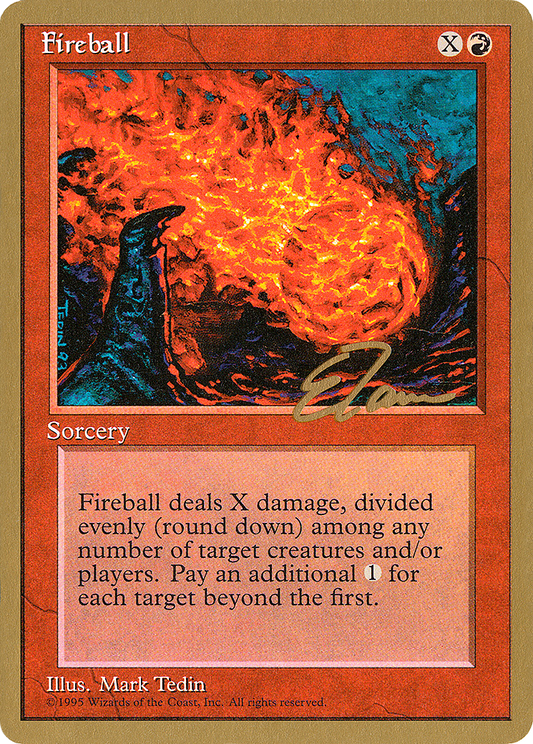 Fireball (Eric Tam) [Pro Tour Collector Set]