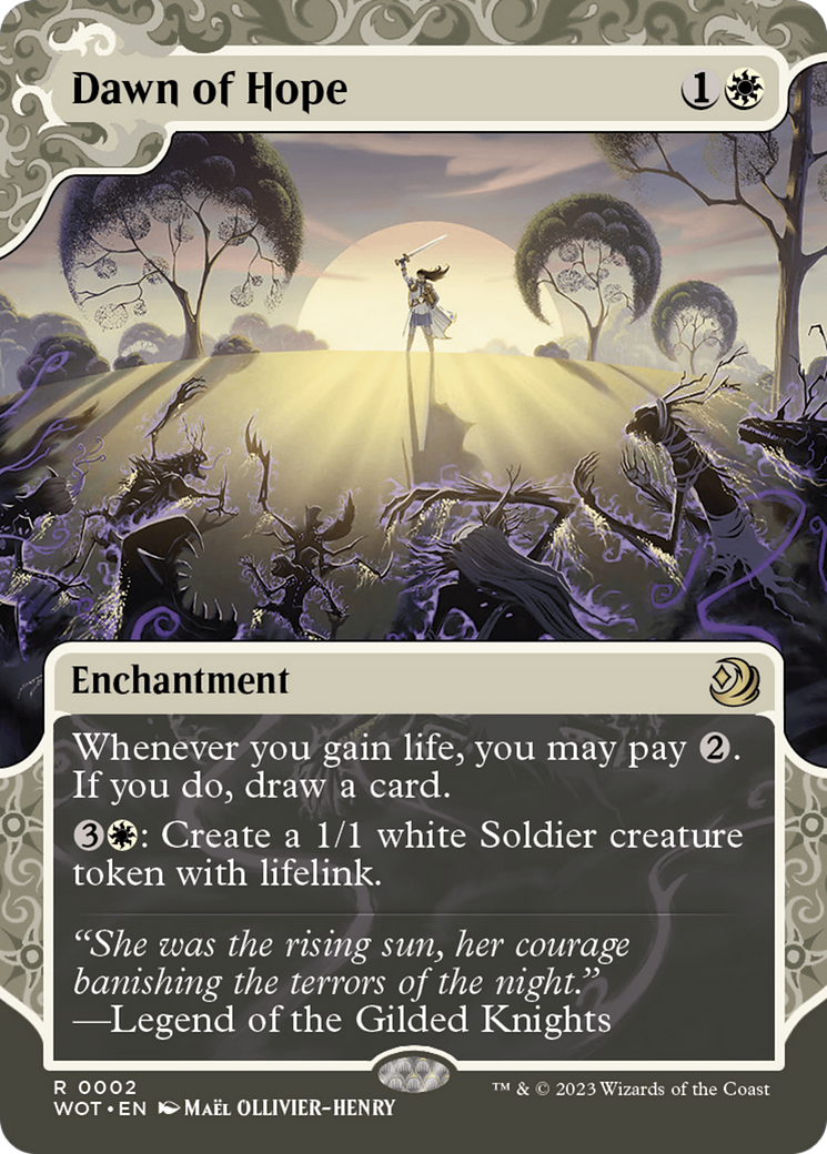 Dawn of Hope (Showcase) (002) Foil - Wilds of Eldraine: Enchanting Tales
