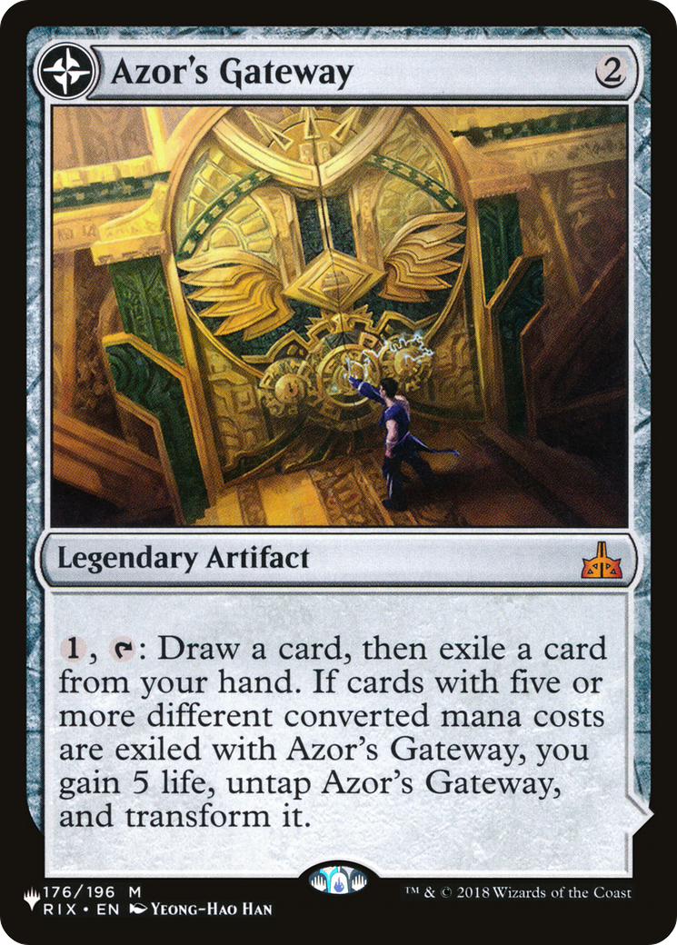 Azor's Gateway // Sanctum of the Sun (RIX-176) - The List