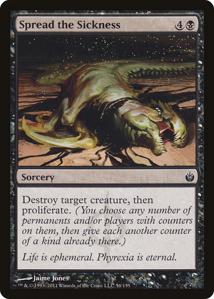 Spread the Sickness (056) Foil - Mirrodin Besieged