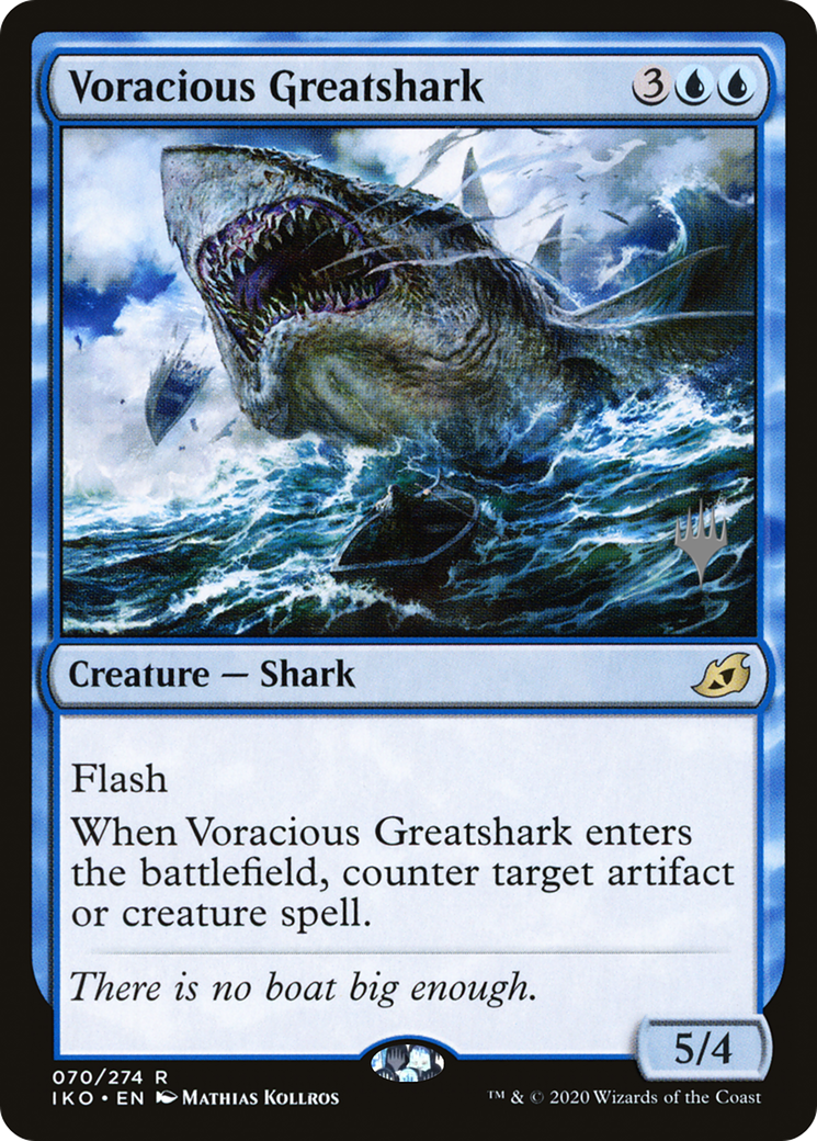 Voracious Greatshark (070) - Ikoria: Lair of Behemoths Promos