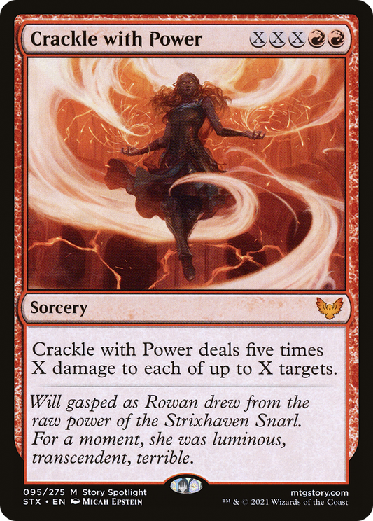 Crackle with Power (095) - Strixhaven: School of Mages