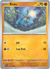 Riolu (112/198) [Scarlet & Violet: Base Set] | Silver Goblin