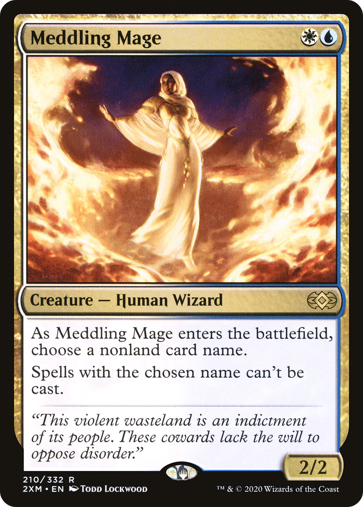 Meddling Mage (210) - Double Masters