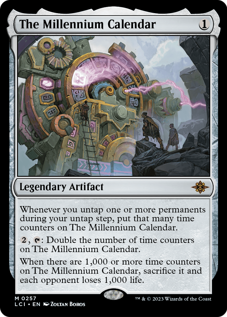 The Millennium Calendar (257) - The Lost Caverns of Ixalan