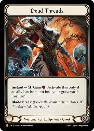 Dead Threads (SEA080) Rainbow Foil - High Seas