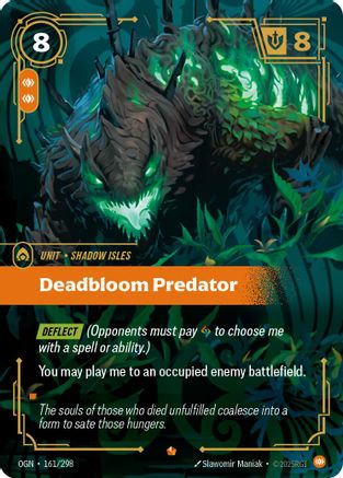 Deadbloom Predator (161) Foil - Origins