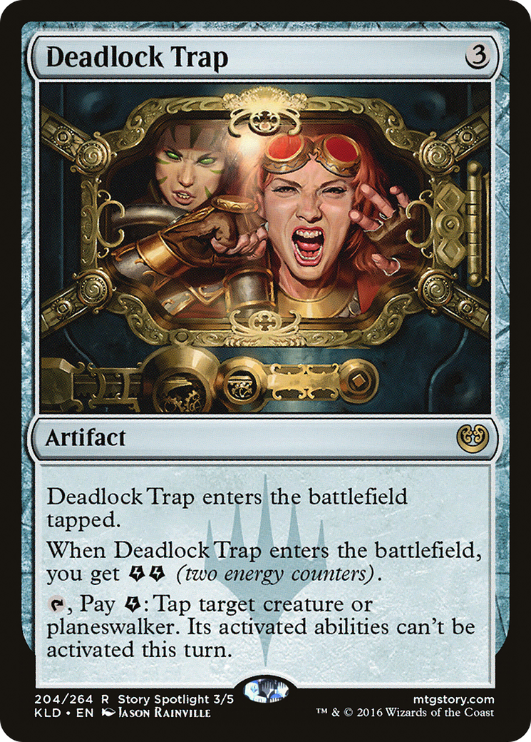 Deadlock Trap (204) Foil - Kaladesh