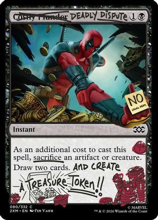 Deadly Dispute (080) Foil - Secret Lair Drop Series