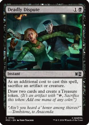 Deadly Dispute (794) Foil - Commander: Marvel Super Heroes