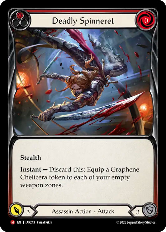 Deadly Spinneret (IAR243) - Usurp the Shadow Throne