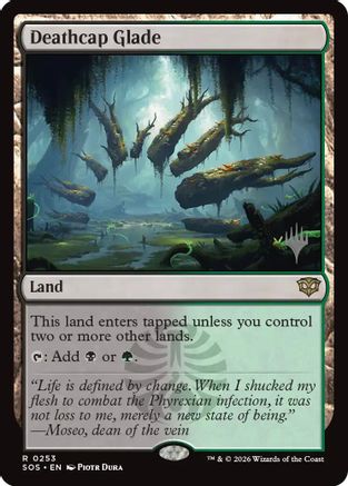 Deathcap Glade (Promo Pack) (253) Foil - Secrets of Strixhaven