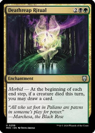 Deathreap Ritual (259) Ripple Foil - Commander: Modern Horizons 3