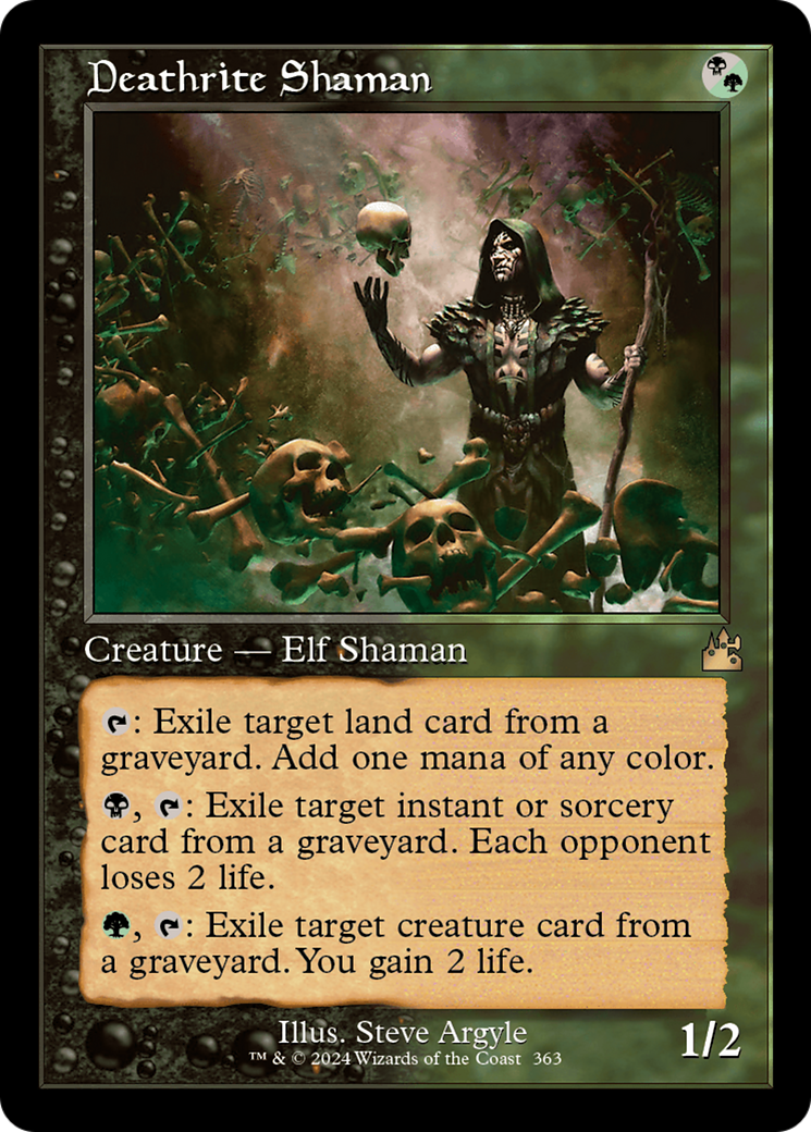 Deathrite Shaman (Retro) (363) Foil - Ravnica Remastered