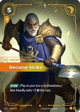 Decisive Strike (024) - Origins: Proving Grounds