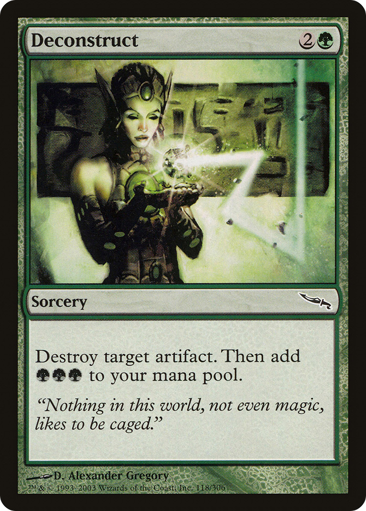 Deconstruct (118) Foil - Mirrodin