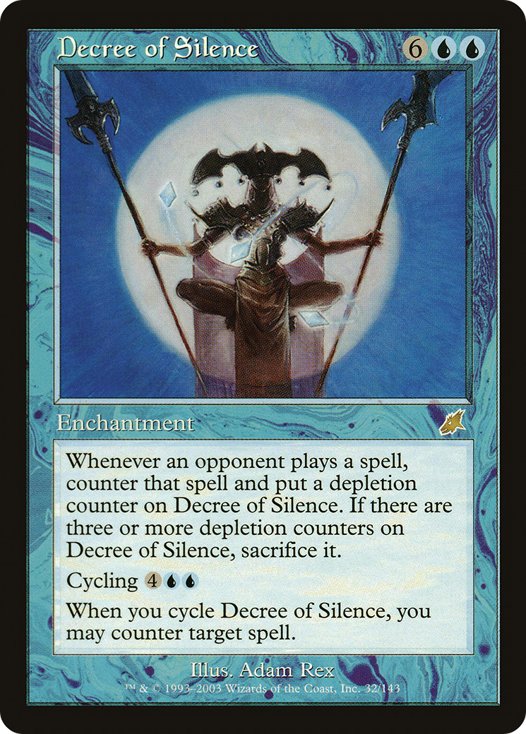 Decree of Silence (032) Foil - Scourge